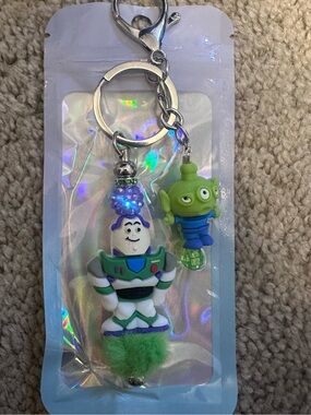 Buzz and Alien Bag Charm